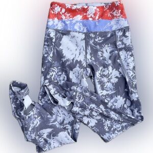 Free People Intimately FP movement Print Wave Rider Leggings Size XS Twilight